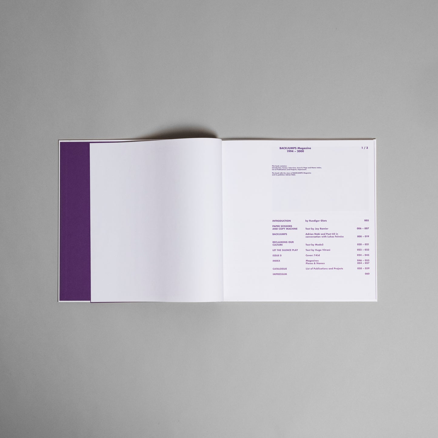 BACKJUMPS Magazine 1994-2000