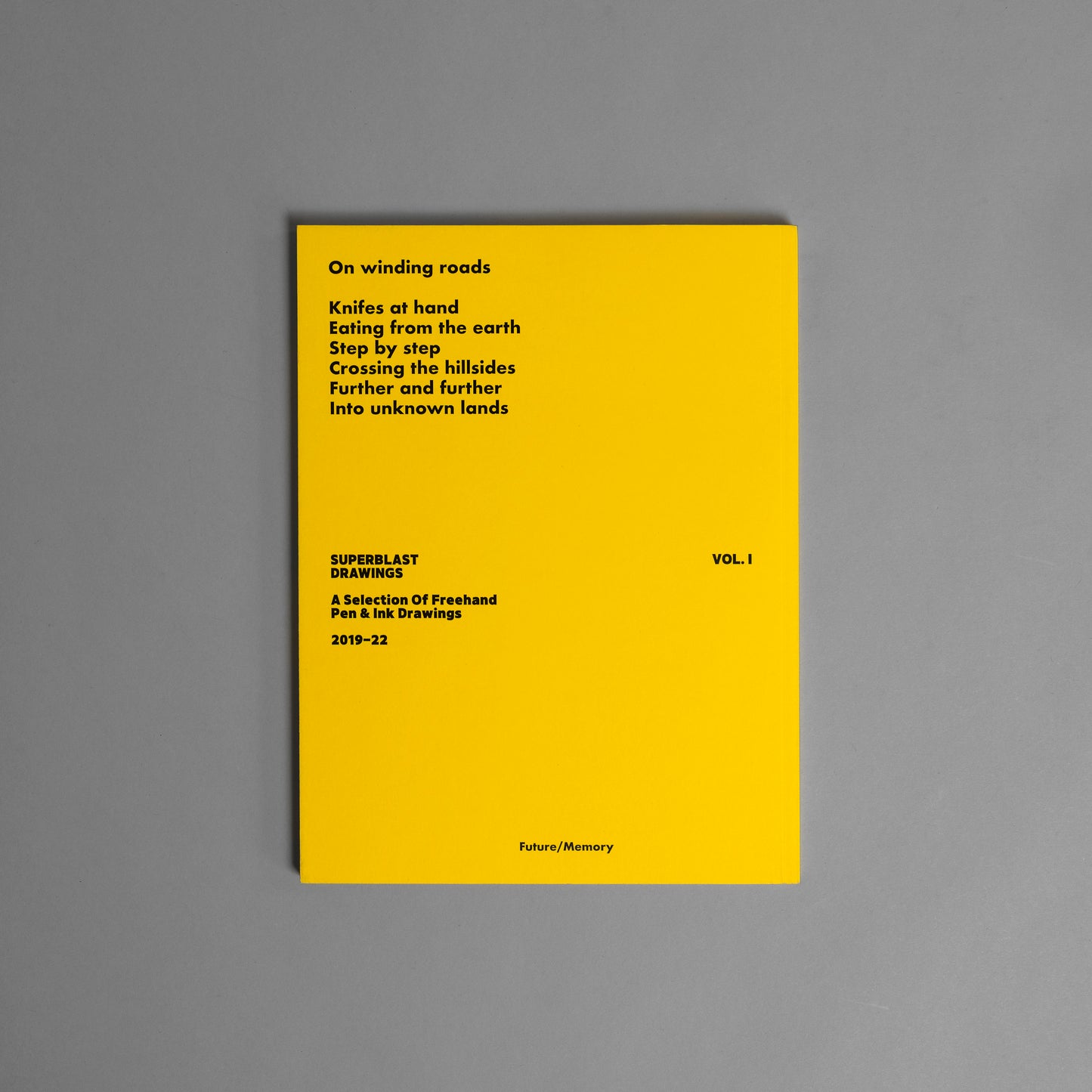 SUPERBLAST DRAWINGS 2019-22 Vol.1 (signed/numbered)