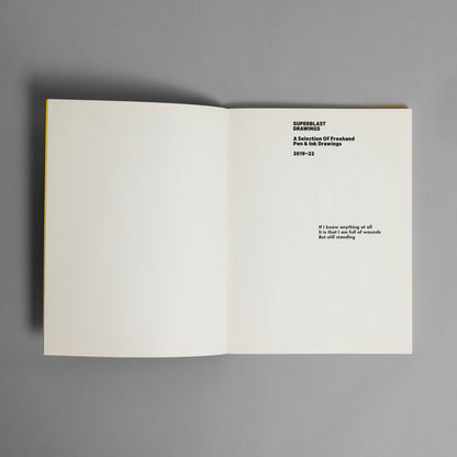 SUPERBLAST DRAWINGS 2019-22 Vol.1 (signed/numbered)