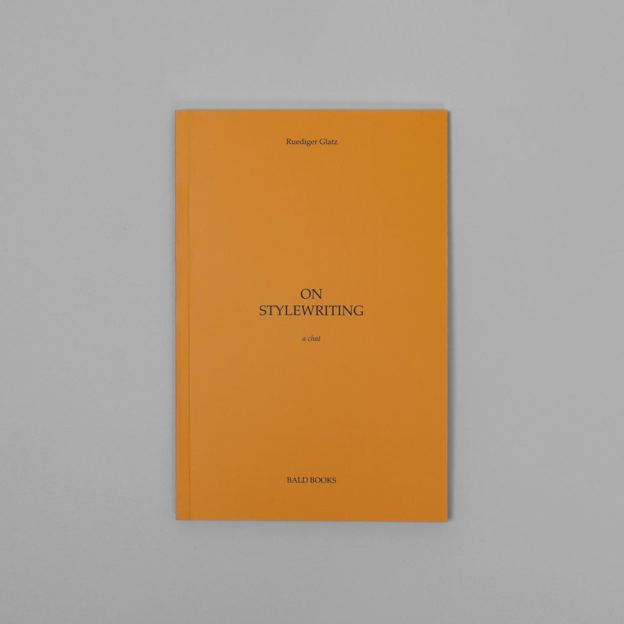 ON STYLEWRITING