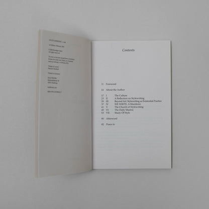 ON STYLEWRITING